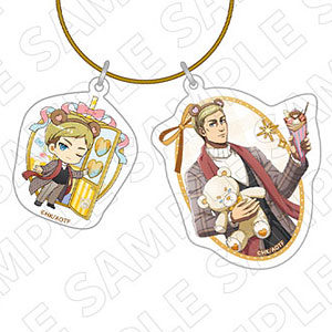 進撃の巨人 アクリルワイヤーキーリング(エルヴィン)