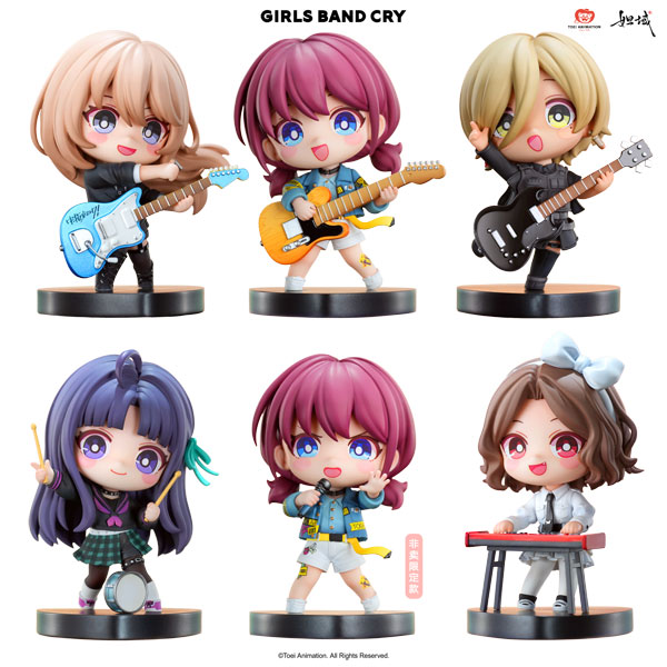 【特典】ガールズバンドクライ SDフィギュア 6体入りBOX(限定版付き)