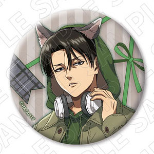 進撃の巨人 缶バッジ(リヴァイ)