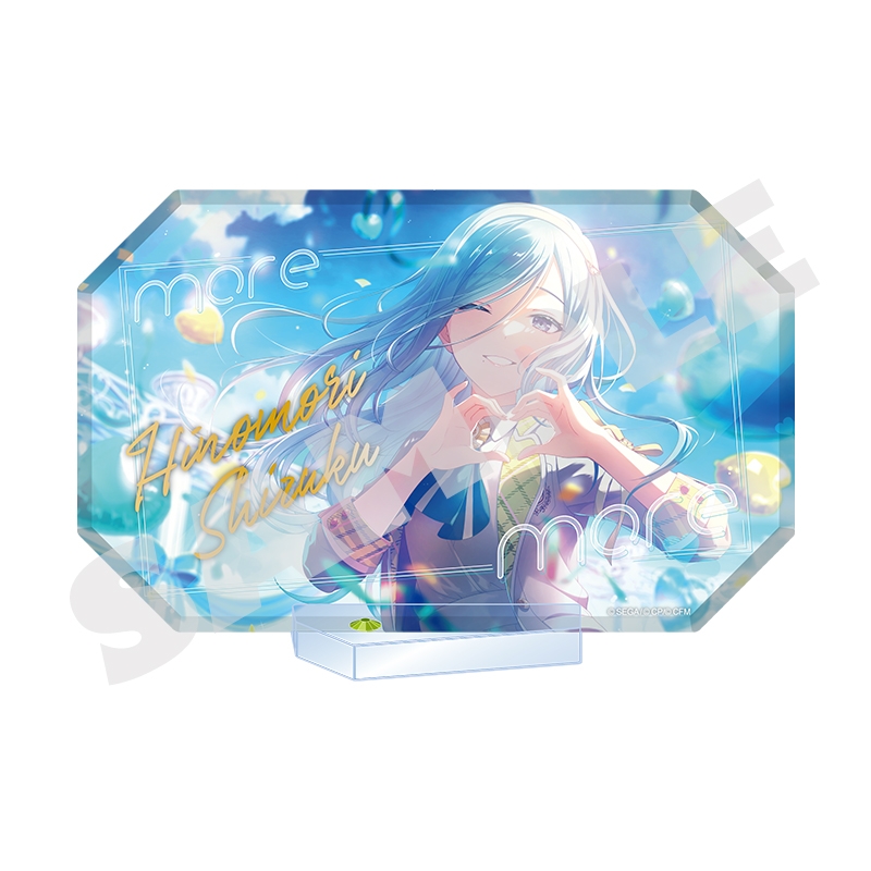 プロジェクトセカイ カラフルステージ！ feat. 初音ミク ワールドリンク アクリルブロックスタンド 日野森 雫