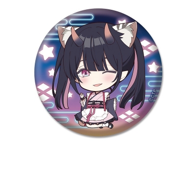 超かぐや姫！ ぺたん娘缶バッジ 駒沢乃依