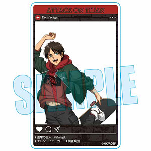アクリルカード 進撃の巨人 エレン・イェーガー スケーターver.