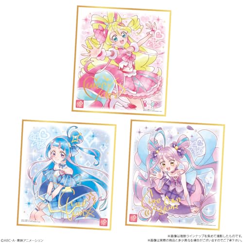 バンダイ(BANDAI) プリキュア 色紙ART7 チューインガム 食玩 【BOX販売/10個セット】