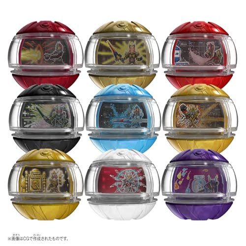 [BANDAI] [バンダイ 仮面ライダーゼッツ DXレジェンドライダーカプセムランダムボックス 最強フォームver.01（1BOX9個入り） 対象年齢 3 才以上