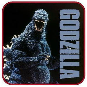 ゴジラ(1994)リアルグラフィックミニタオル