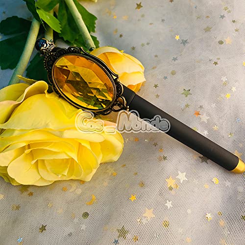 Cos Monde ツイステッドワンダーランド グッズ 式典服 制服 魔法杖 魔法筆 宝石ペン 鍵 カギ おもちゃ コスプレコスチューム小物 道具 胸 腰 飾り物 コレクション (筆,サバナクロー寮)