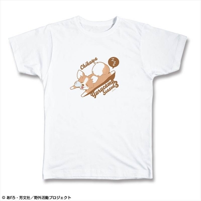 【グッズ-Tシャツ】ゆるキャン△ SEASON３ Tシャツ XLサイズ Ver.2 デザイン03(ちくわ)【再販】