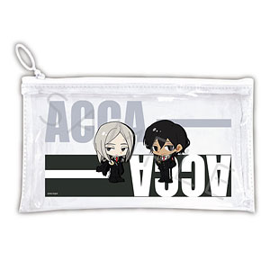「ACCA13区監察課」 フラットクリアポーチ デザインE