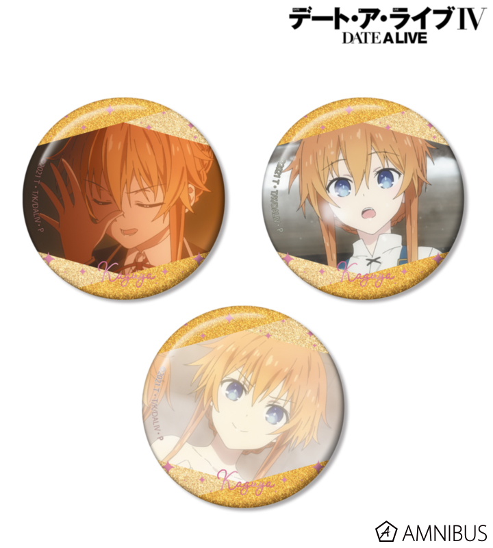 八舞耶倶矢 場面写グリッター缶バッジ3個セット