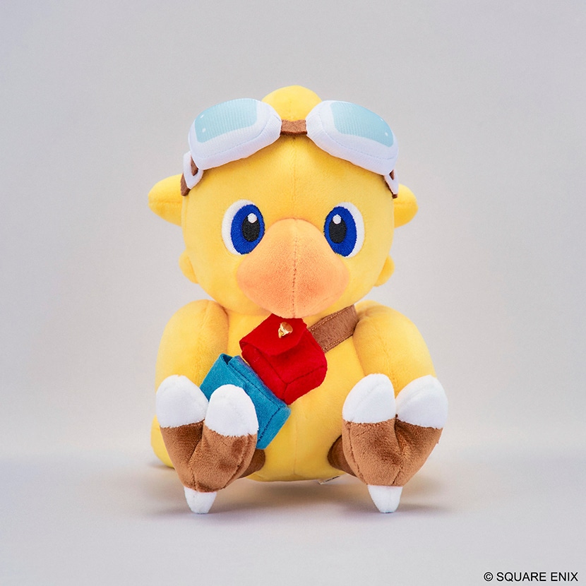 ファイナルファンタジー ぬいぐるみ チョコボ (えほん チョコボと空飛ぶ船ver.)