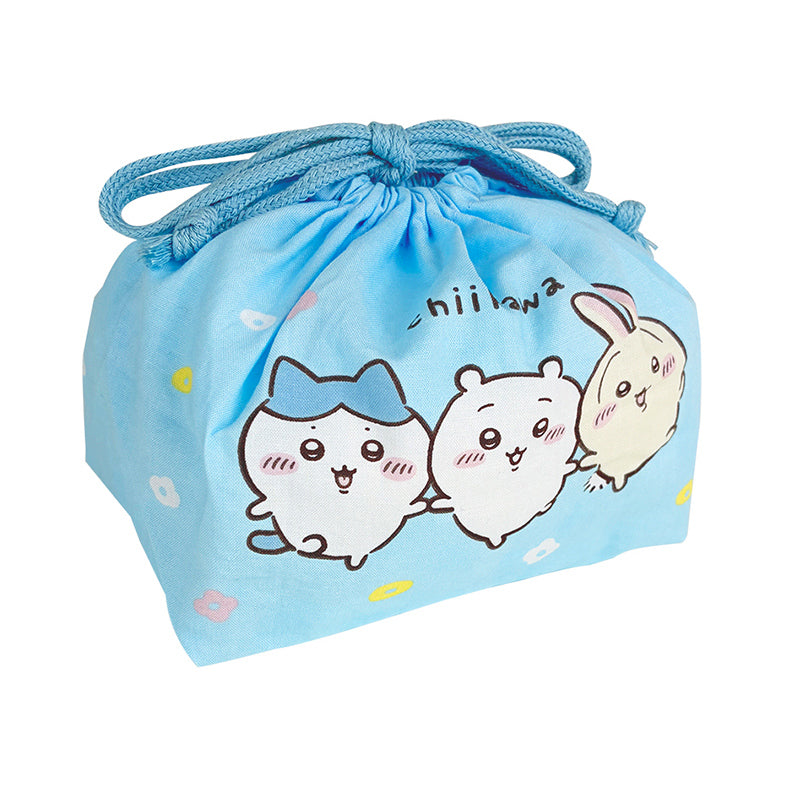 ちいかわ アニメ『ちいかわ』 巾着弁当袋(フラワー)