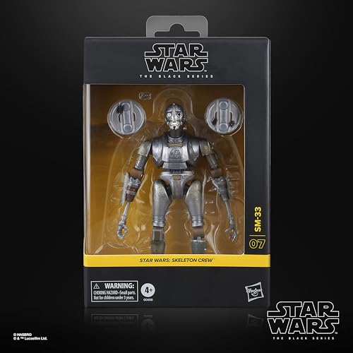 ハズブロ（Hasbro）スター・ウォーズ STAR WARS ブラックシリーズ SM-33、『スター・ウォーズ：スケルトン・クルー』 デラックスコレクション用 15 cm アクションフィギュア G0656 正規品