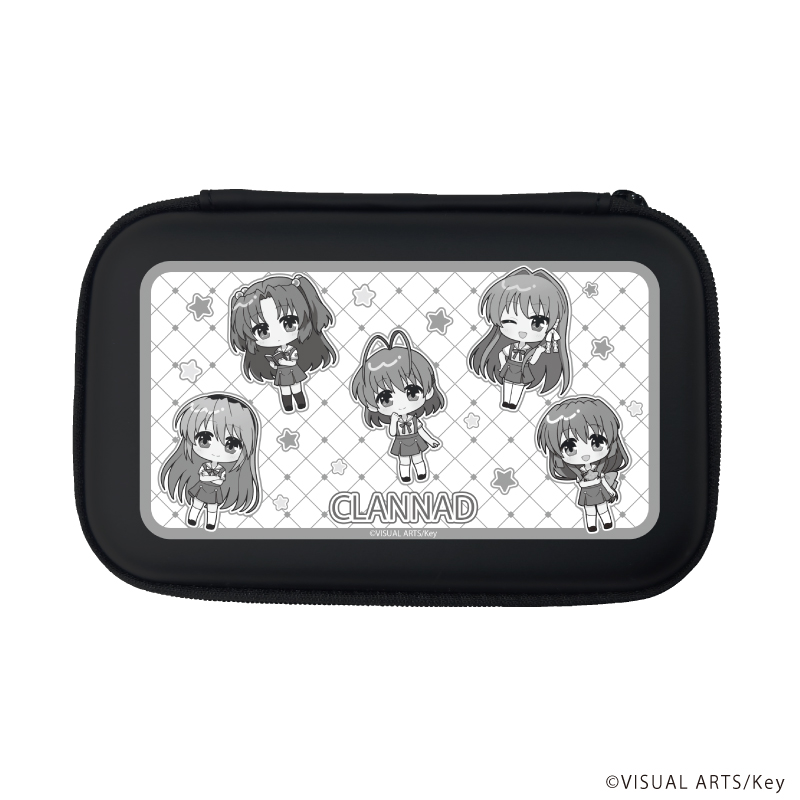 CLANNAD_モバイルアクセサリーケース01/集合デザイン(ミニキャライラスト)