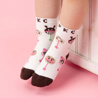 ペロペロチョコ総柄ソックス