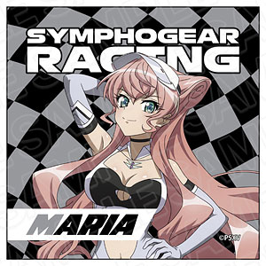 戦姫絶唱シンフォギアXV マイクロファイバー マリア・カデンツァヴナ・イヴ SYMPHOGEAR RACING ver.