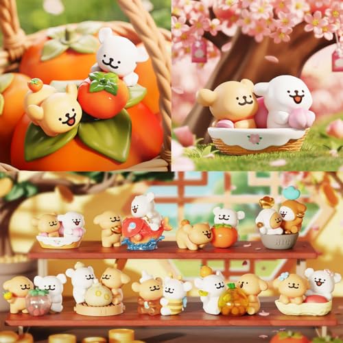 Funism モルチーズ Maltese ラッキー ポーズ シリーズ ブラインドボックス フィギュア 8個セット