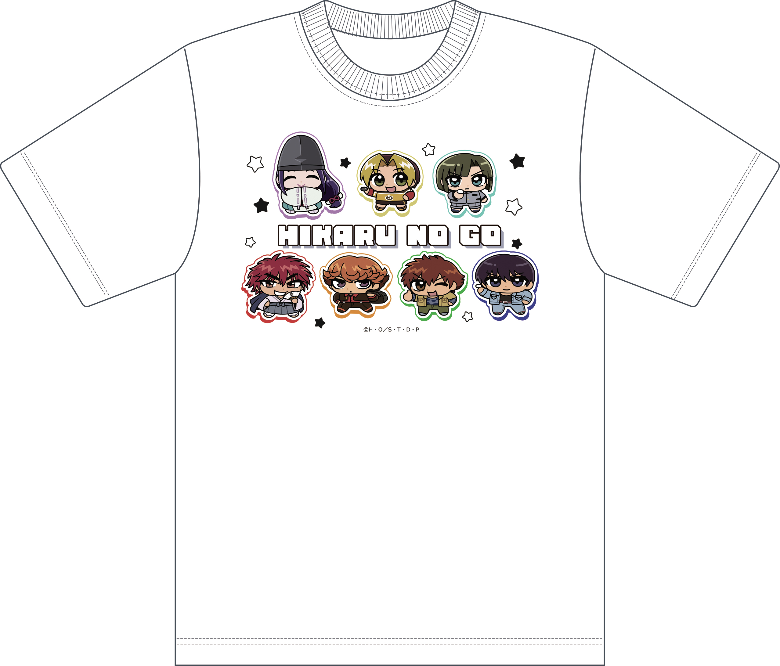 ヒカルの碁_XLサイズ_【描き起こし】Tシャツ