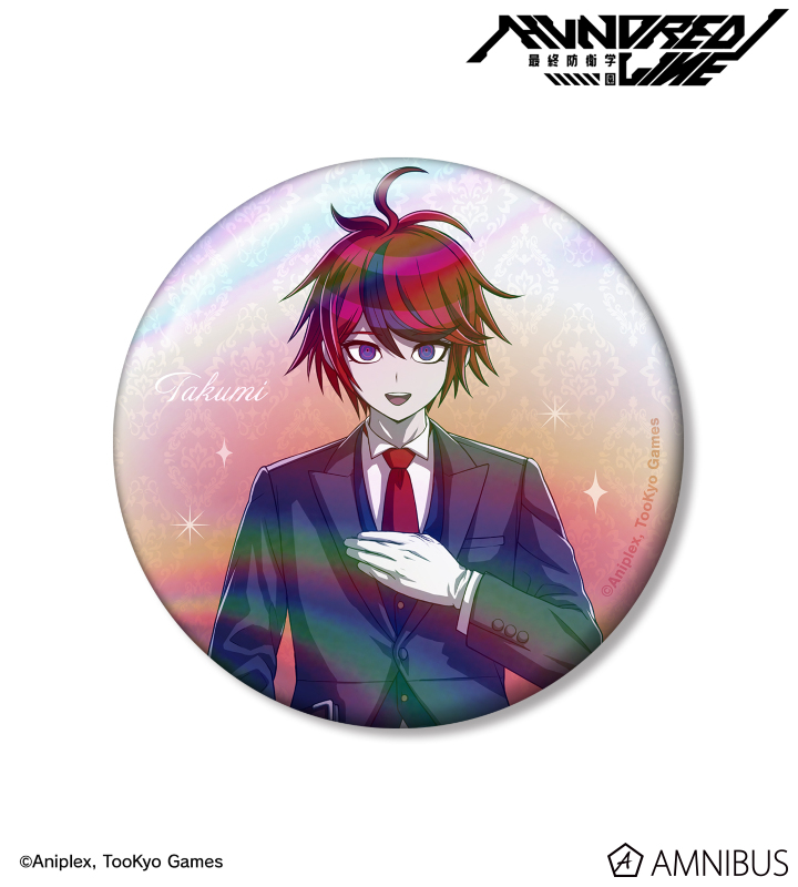 描き下ろし 澄野拓海 執事ver. 75mmオーロラ缶バッジ