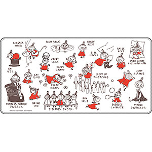 ムーミン [AREKORE] デスクマット リトルミイ