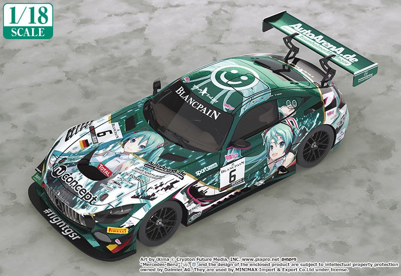 1/18 #6 Mercedes-AMG Team Black Falcon 2019 SPA24H ver. GSCオンライン限定版
