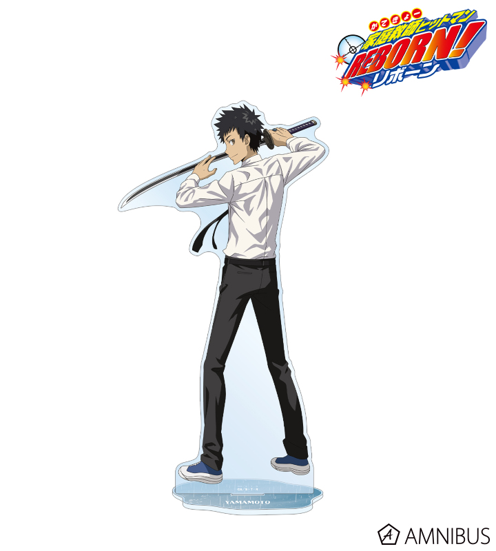 描き下ろし 山本 武 戦う背中×雨ver. 特大アクリルスタンド