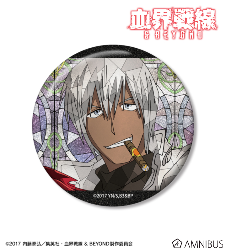 ザップ・レンフロ Aure Glass 75mmグリッター缶バッジ