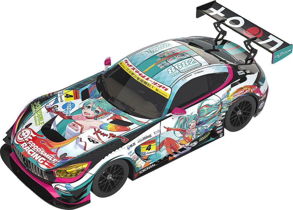 初音ミク GTプロジェクト 1/18 グッドスマイル 初音ミク AMG 2016 SUPER GT Ver.（再販）[グッドスマイルレーシング]【同梱不可】【送料無料】