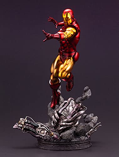 壽屋(KOTOBUKIYA) ファインアートスタチュー MARVEL UNIVERSE MARVEL AVENGERS アイアンマン 1/6スケール コールドキャスト製 塗装済完成品 フィギュア MK348