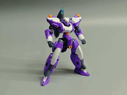 LEBOO 酋長大陸 1/144 超動騎兵 フランツ・アルファ 紫と白の配色 色分け済みプラモデル 組み立てキット