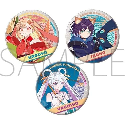 超かぐや姫 オーロラチケット バッジ アクスタ アクリルスタンド キーホルダー かぐや 酒寄 彩葉 月見 ヤチヨ かわいい 9点セット ギフトボックス コレクション アニメ 映画 非公式 [並行輸入品]