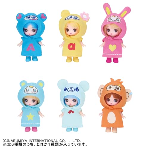 タカラトミー(TAKARA TOMY) リカちゃん ドール ぷちリカちゃん ナルミヤキャラクターズコレクション 着せ替え おままごと おもちゃ 3歳以上