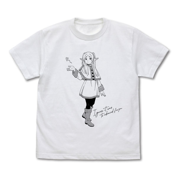 葬送のフリーレン フリーレンの色仕掛け Tシャツ/WHITE-L