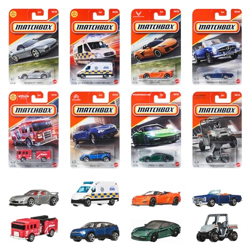 マッチボックス(Matchbox) ベーシックカー アソート 乗り物おもちゃ ミニカー 24台入り BOX販売 3歳から マルチ 30782-987F