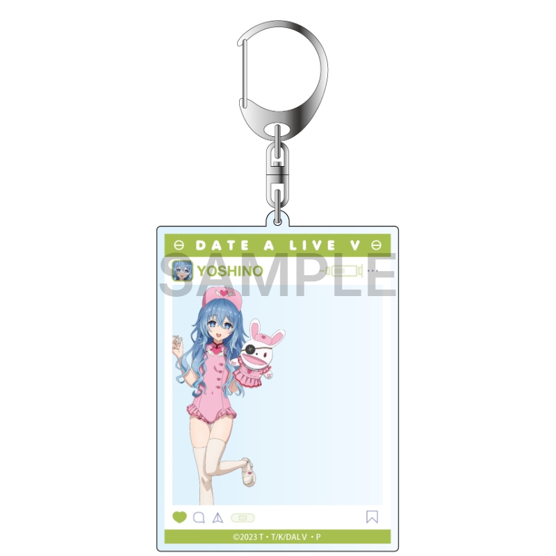 デート・ア・ライブV SNS風アクリルキーホルダー 四糸乃 南の島のナース ver.【催事商品】