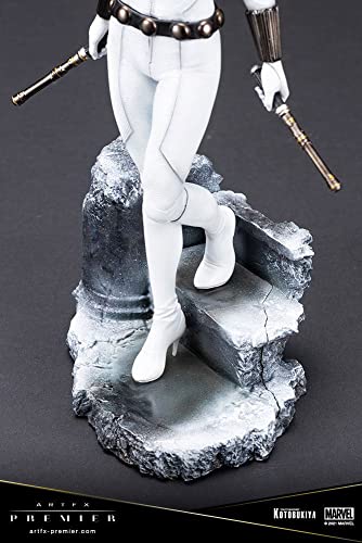 ARTFX PREMIER MARVEL UNIVERSE ブラック・ウィドウ ホワイト コスチューム エディション 1/10スケール PVC製 塗装済み 簡易組立フィギュア MK366