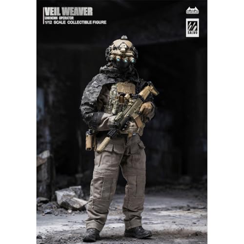 HiPlay HASUKI 1/12 SALVOシリーズ ヴェイル・ウィーバー SA04 可動フィギュア 塗装済み 完成品