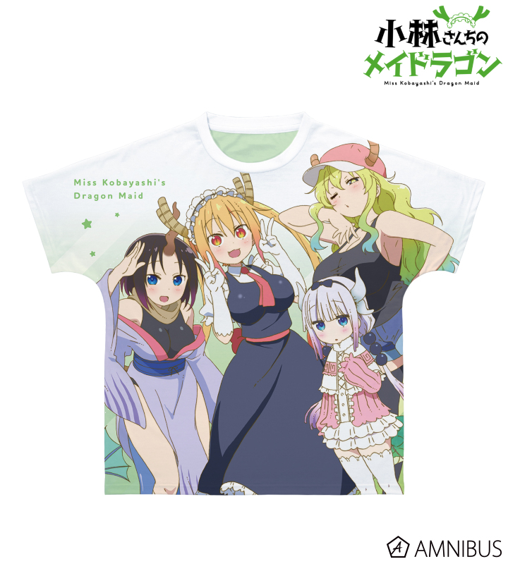 トール&カンナ&エルマ&ルコア フルグラフィックTシャツ