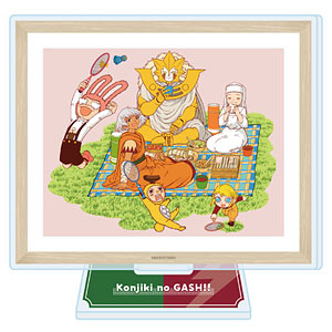 アクリルスタンド「金色のガッシュ！！ 完全版」11/モモン＆エル/アース＆エリー/リーヤ＆アリシエ(公式イラスト)