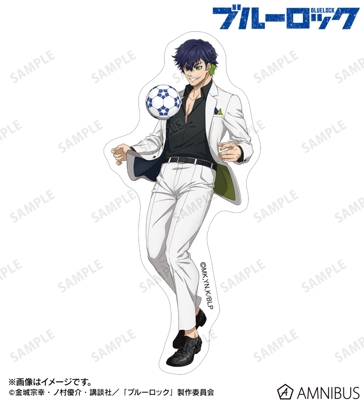 描き下ろし オリヴァ・愛空 スーツモデルver. 第2弾 ダイカットステッカー