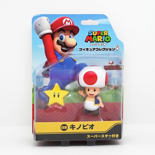 三英貿易(Sanei Boeki) スーパーマリオフィギュアコレクション プラス キノピオ スーパースター付き FCP-005