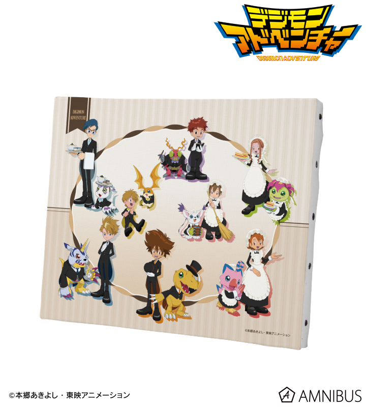 描き下ろし 集合 メイド&執事ver. F3号キャンバスボード