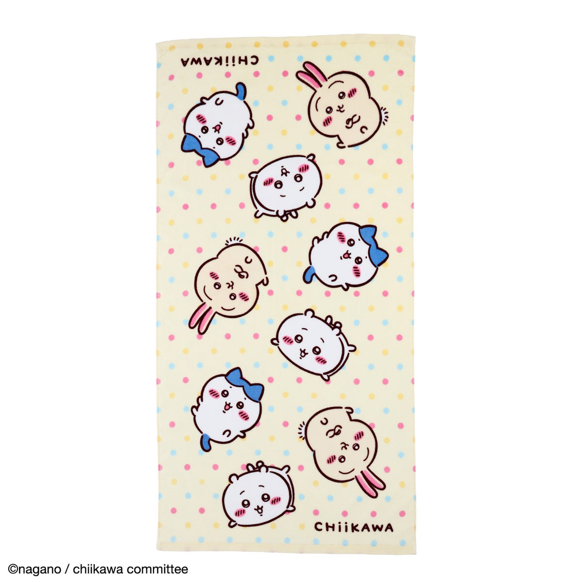 ちいかわ アニメ『ちいかわ』 バスタオル（いつもいっしょ）