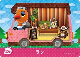 とびだせどうぶつの森 amiibo+ カード ラン 26