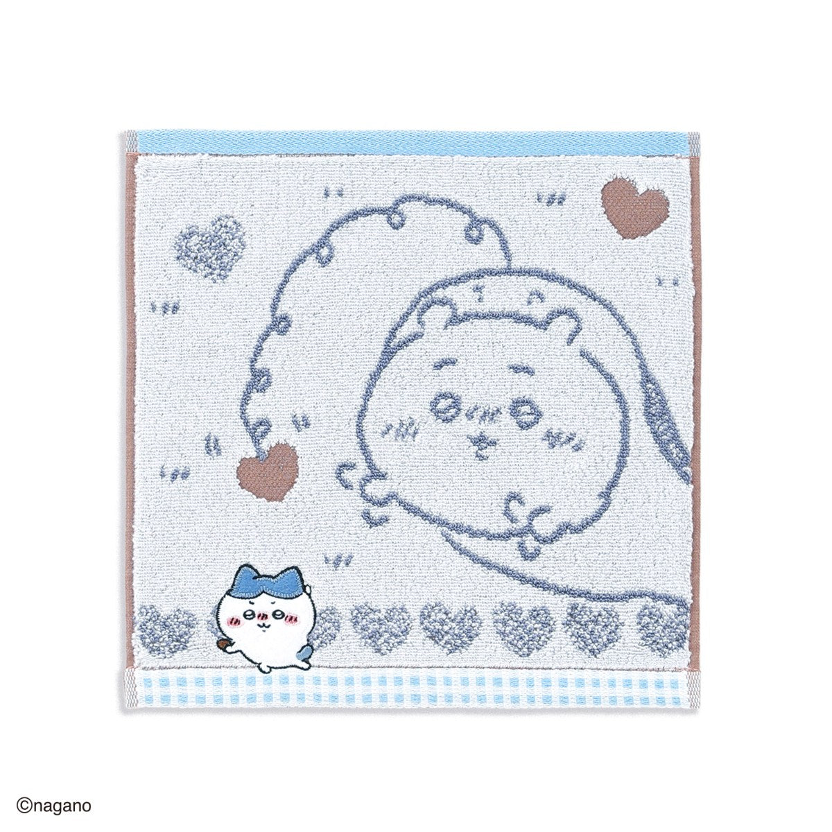 ちいかわ タオルハンカチ（チョコ・ブルー）