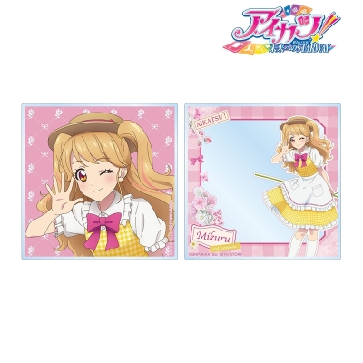 【グッズ-カード】アイカツ！ 10th STORY ～未来へのSTARWAY～ 描き下ろし 夏樹みくる カントリーワンピースver. アクリルフォト2枚セット【再販】