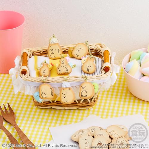 バンダイ(BANDAI) すみっコぐらし ビスケットつきチャーム ビスケット 食玩 【BOX販売/10個セット】