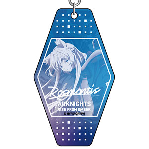 アークナイツ【焔燼曙明/RISE FROM EMBER】 描き起こしグラデキーホルダー ロスモンティス
