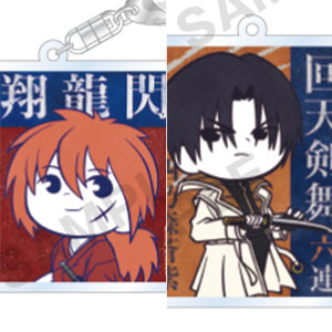 「るろうに剣心 -明治剣客浪漫譚- 京都動乱」 トレーディングアクリルキーホルダー レトロかんばんver. BOX