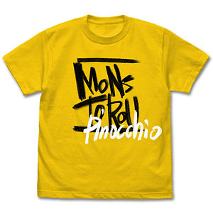 ガールズバンドクライ 河原木桃香の「MONSTOROU Pinocchio」Tシャツ/CANARY YELLOW-M