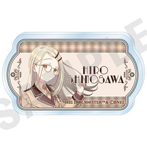 「学園アイドルマスター」 ネームバッジ めがね×ラテコーデver. (篠澤広)